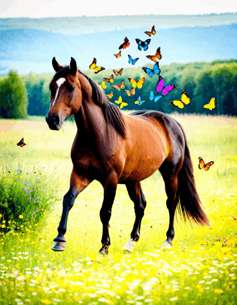 average weight of a horse