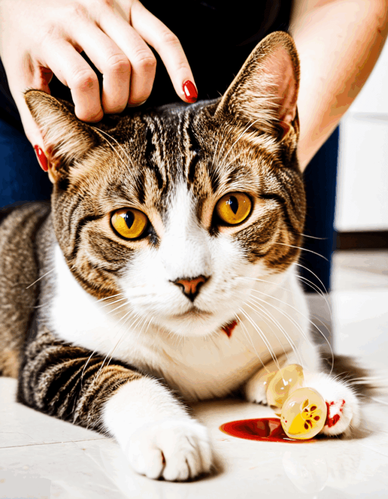 blood in urine cat
