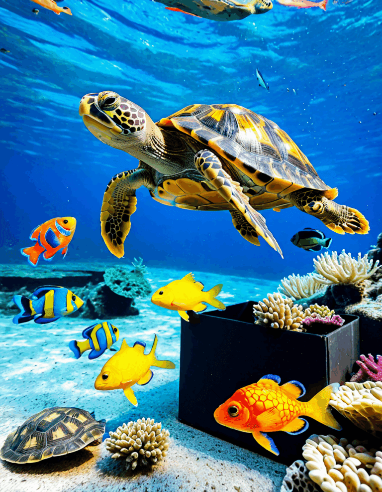 can a box turtle swim