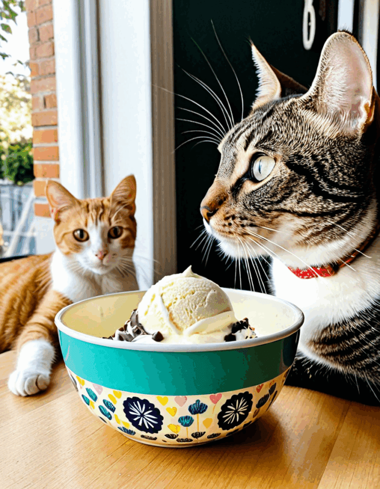 can cats eat i c e cream