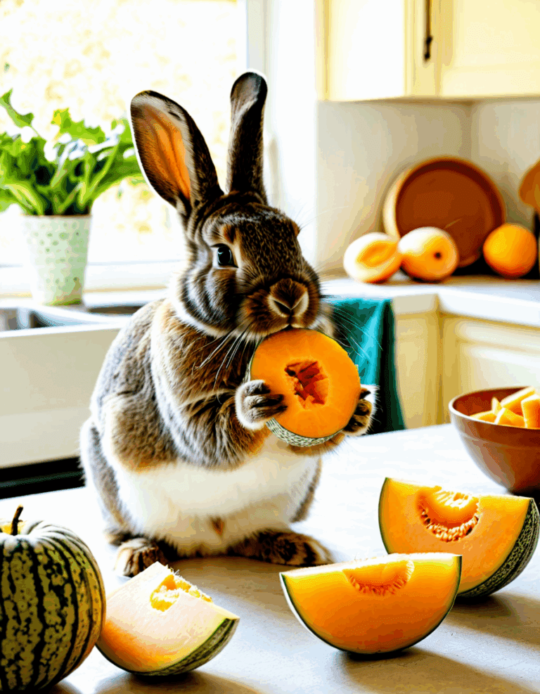 can rabbits eat cantaloupe