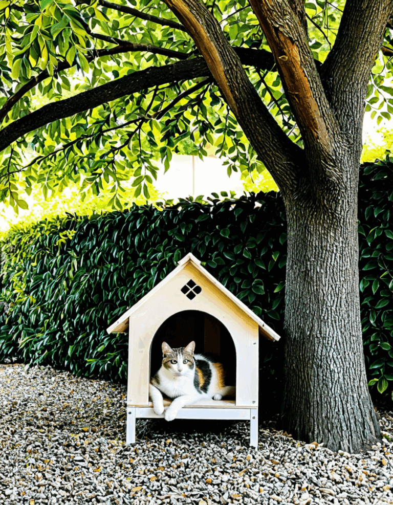 cat house for outside