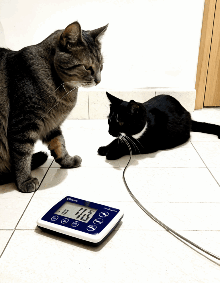 cat suddenly lethargic tiles
