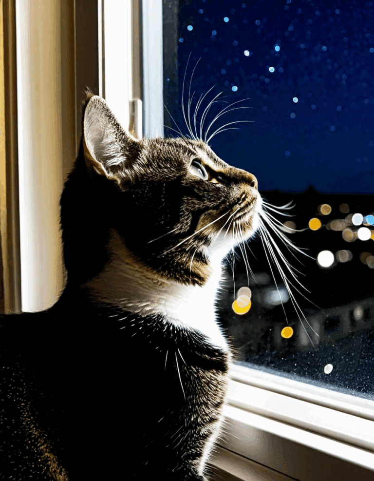 cat yowling at night