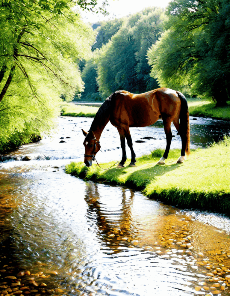 chestnut on horse