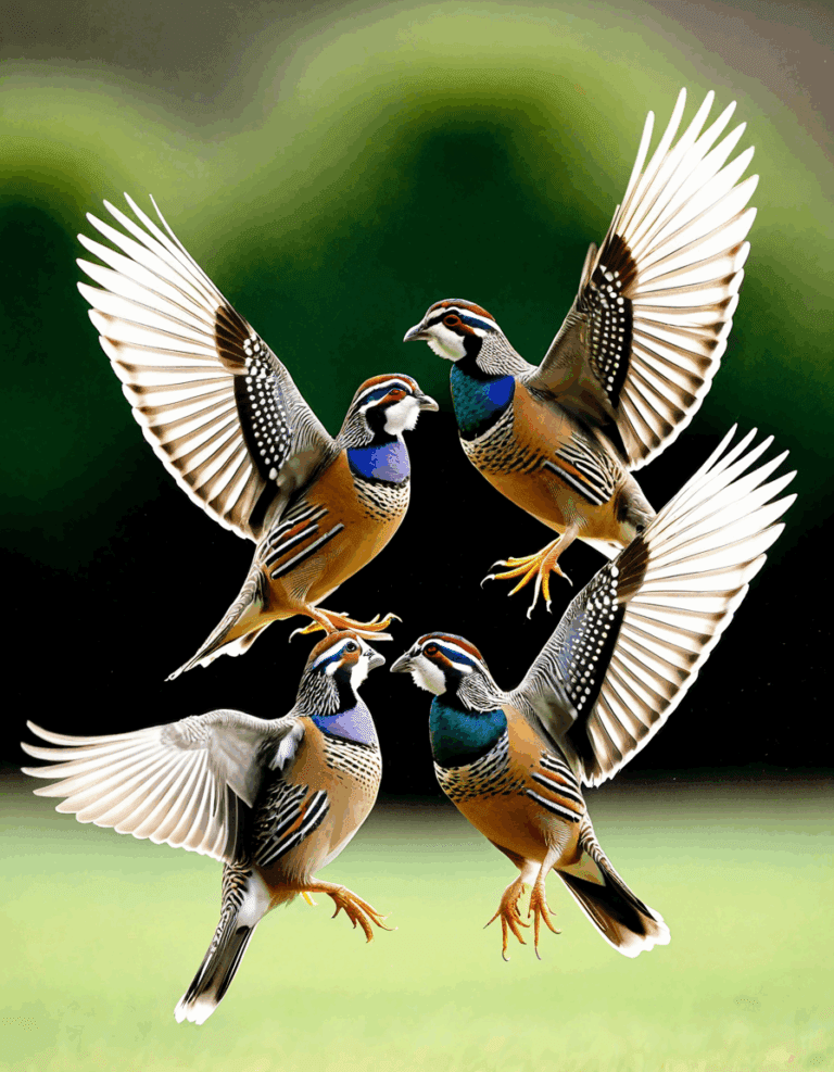 do quails fly