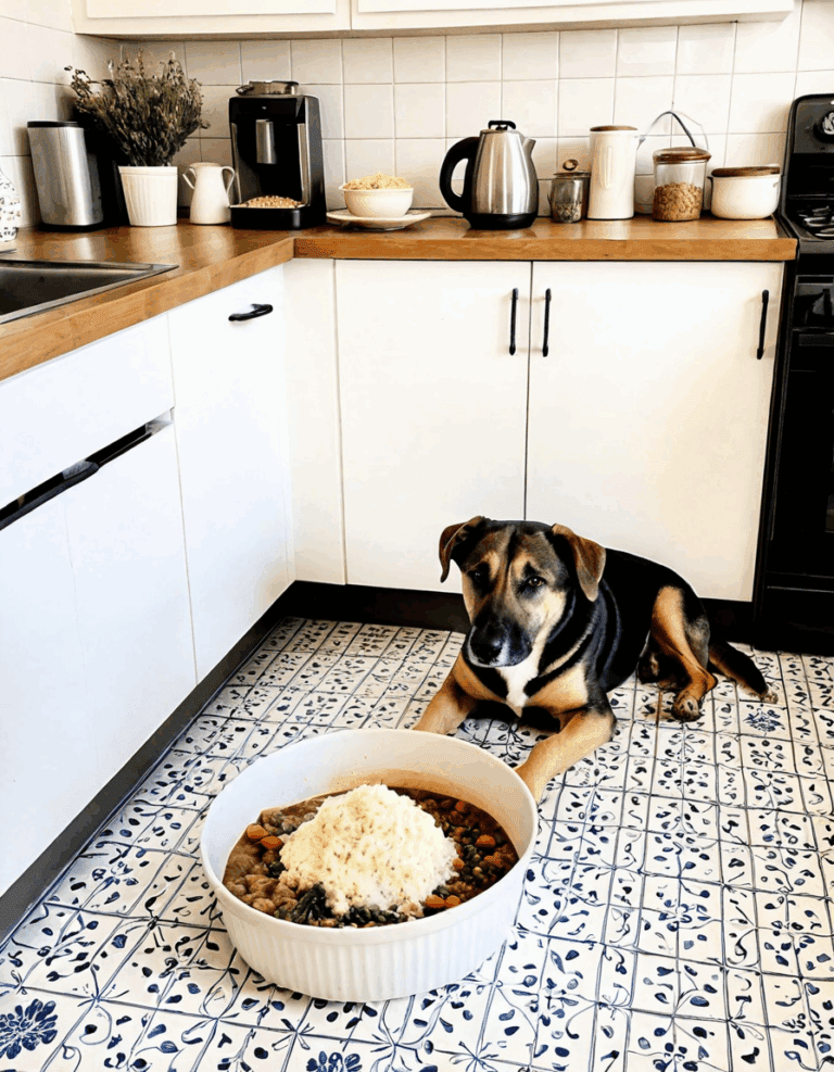 dog throw up after one meal a day