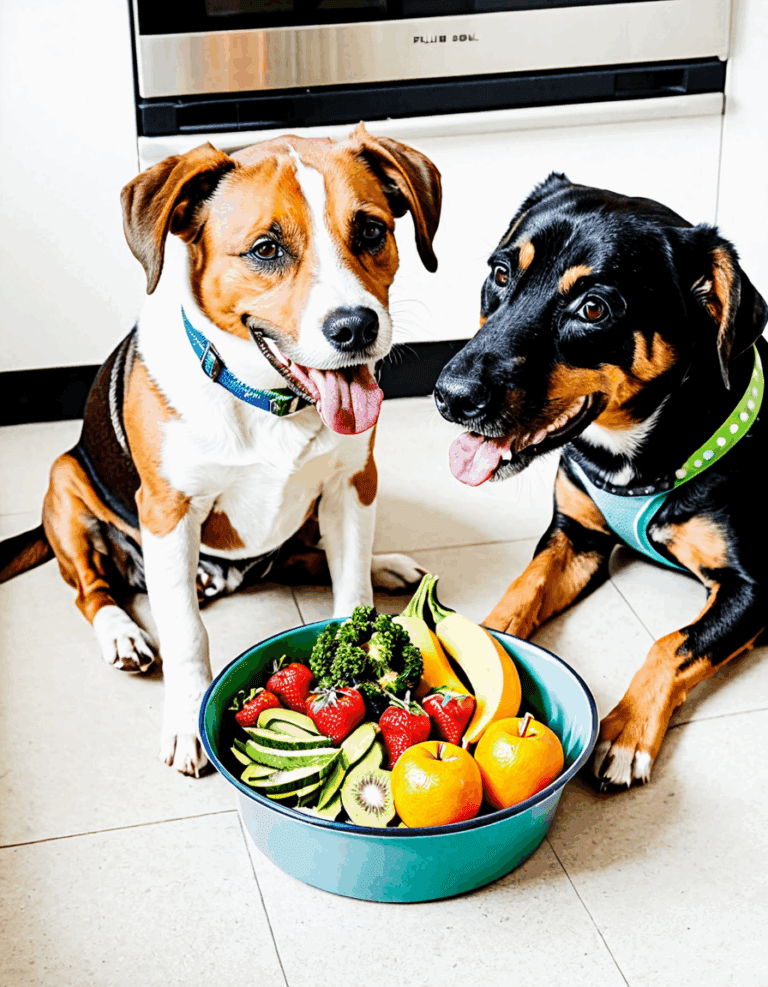 fruits and vegetables for dogs