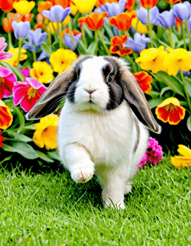 how many hairs per foliocule does a holland lop bunny