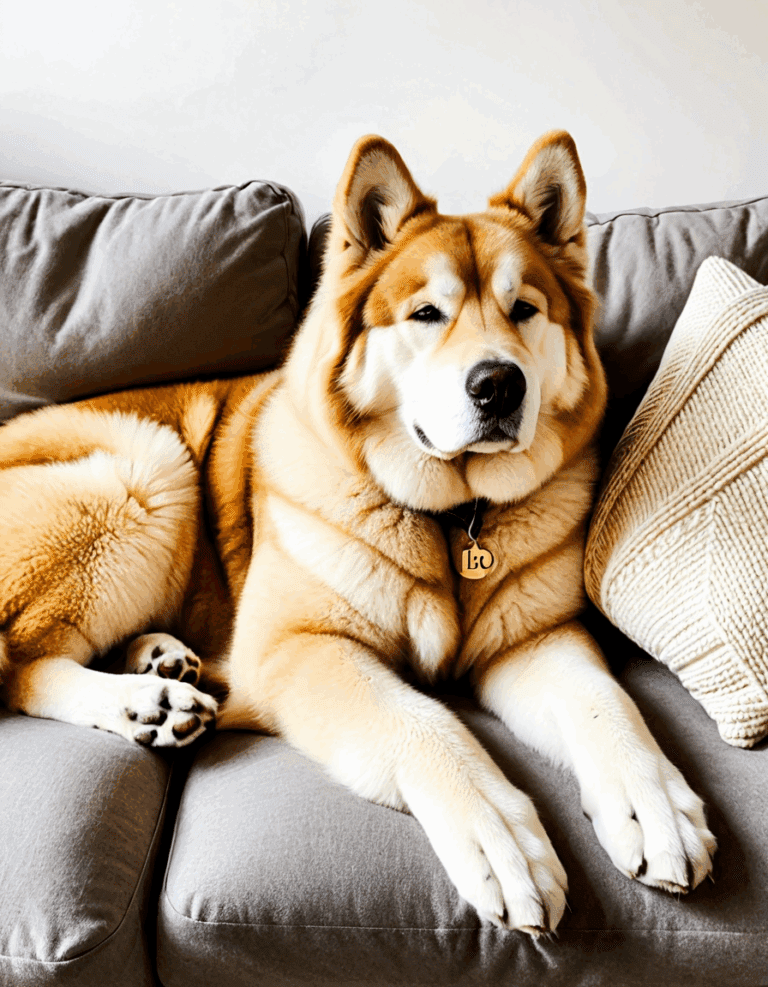 lab husky golden chow