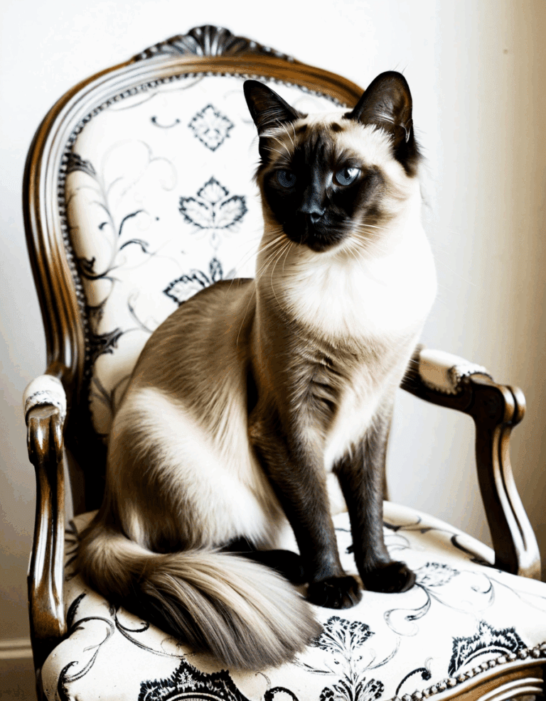 long hair siamese