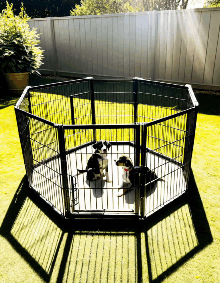 medium sized dog cage