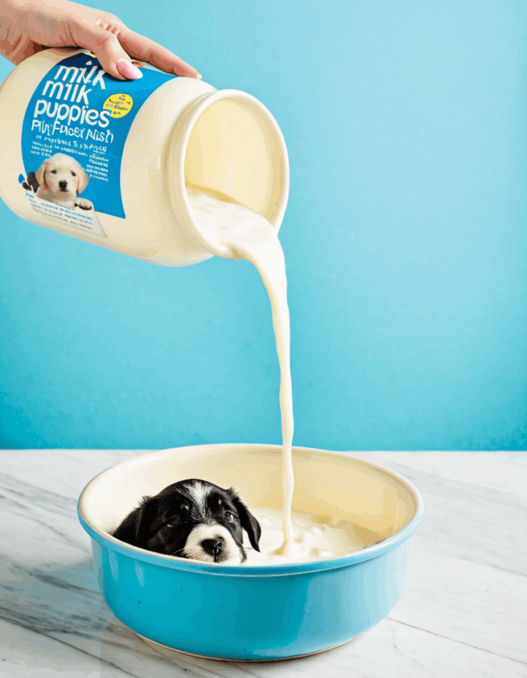 milk replacer for puppies