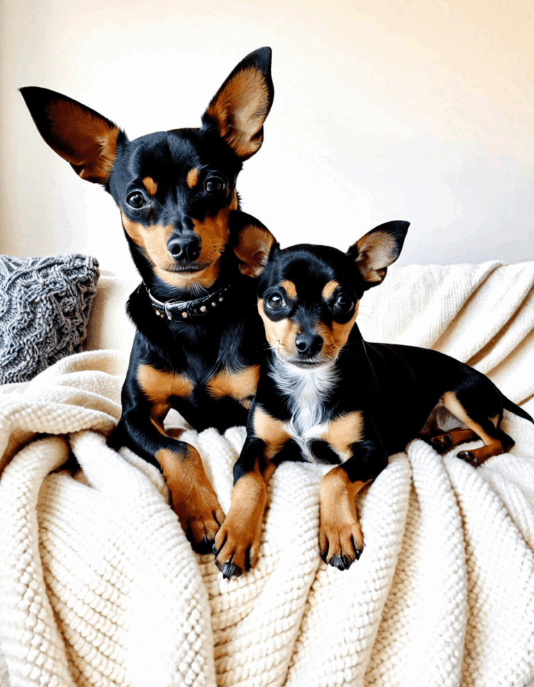 mini pinscher mix with chihuahua
