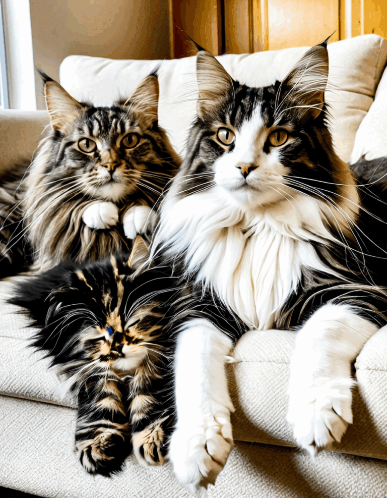 norwegian forest cat vs maine coon cat