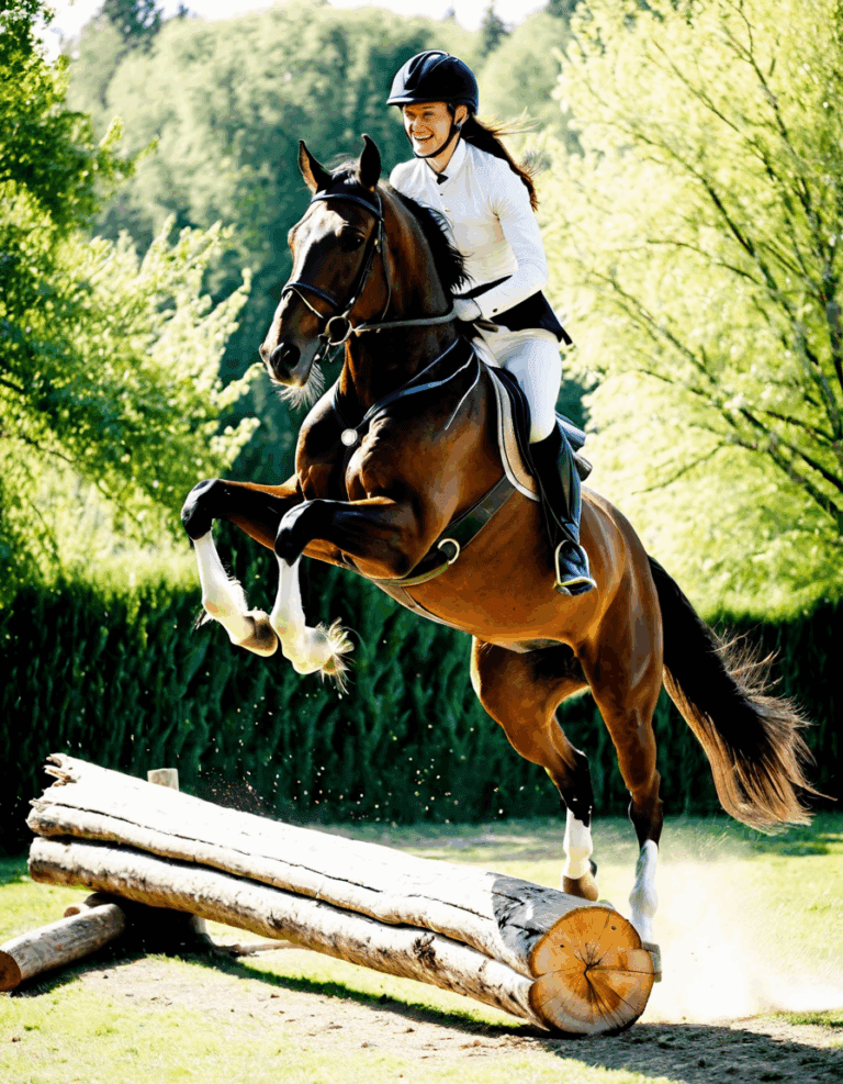 rearing horse