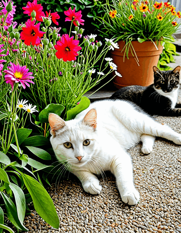 safe flowers for cats