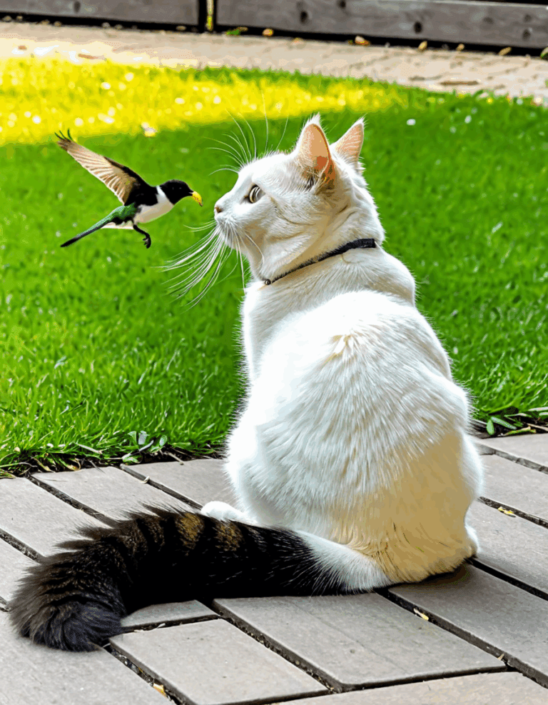 why do cats flick their tails