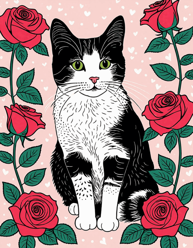 are roses toxic for cats