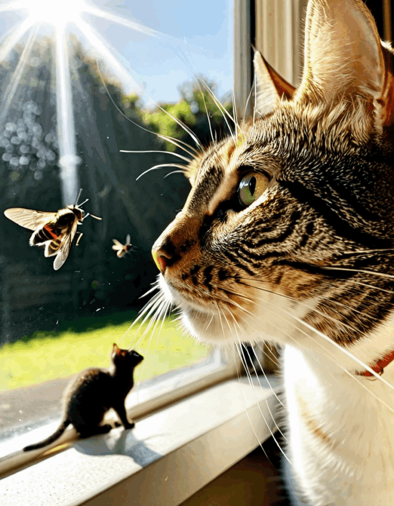can cats eat flies