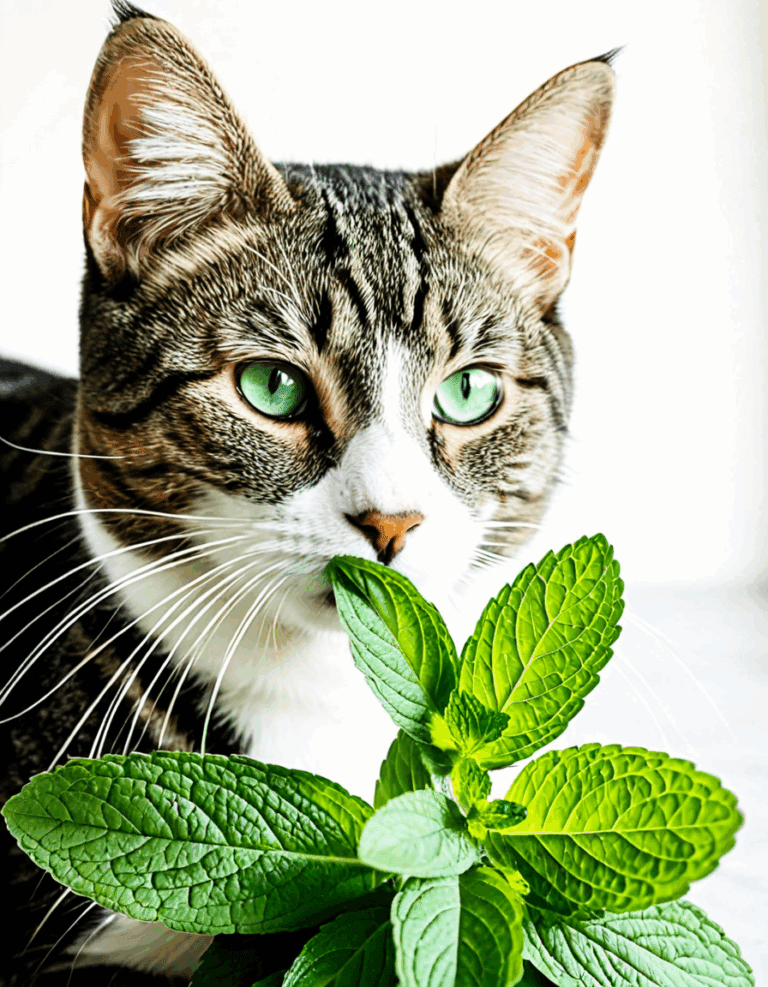 can cats eat mint