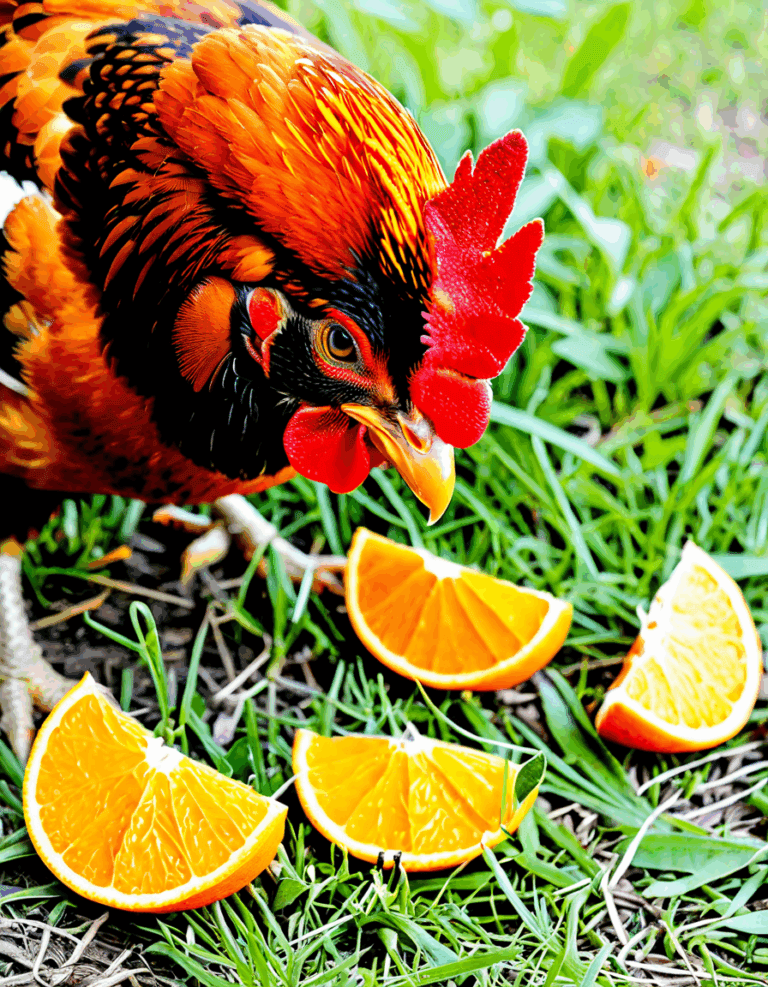 can chickens eat orange peels