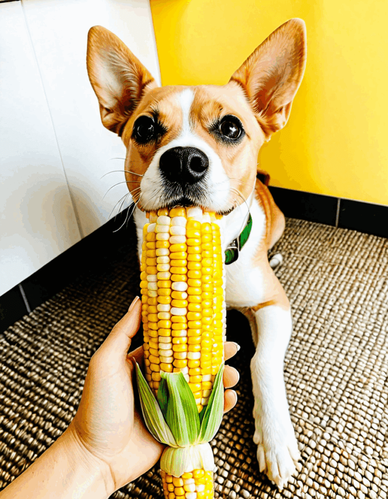 can dog eat corn cob
