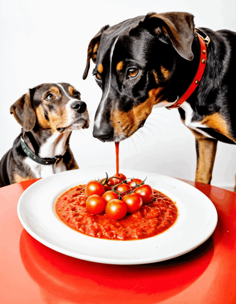 can dogs eat tomatoes sauce