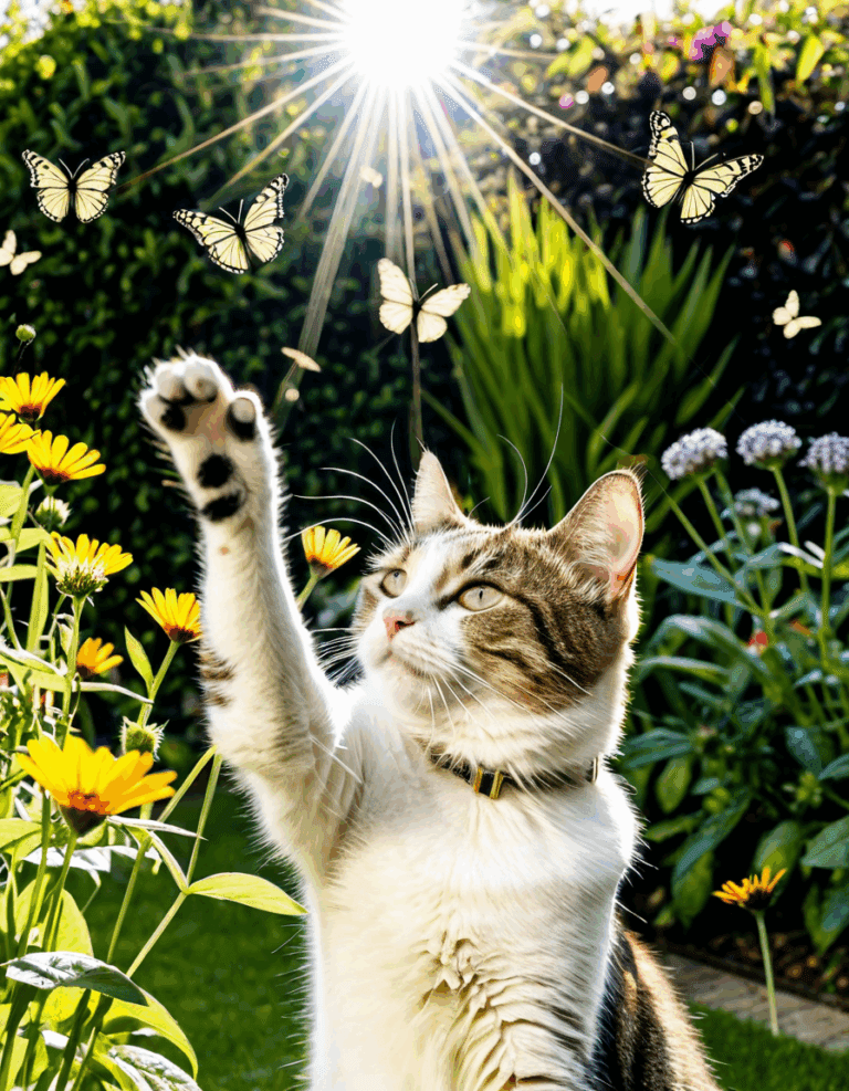 cat salute