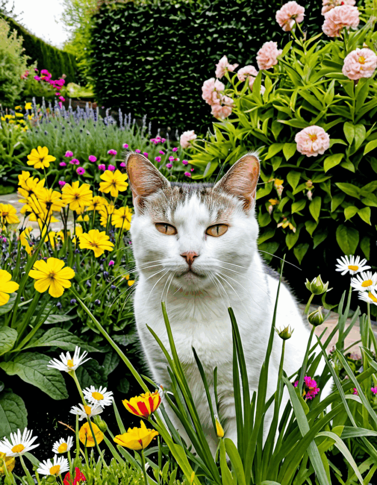 cat squinting