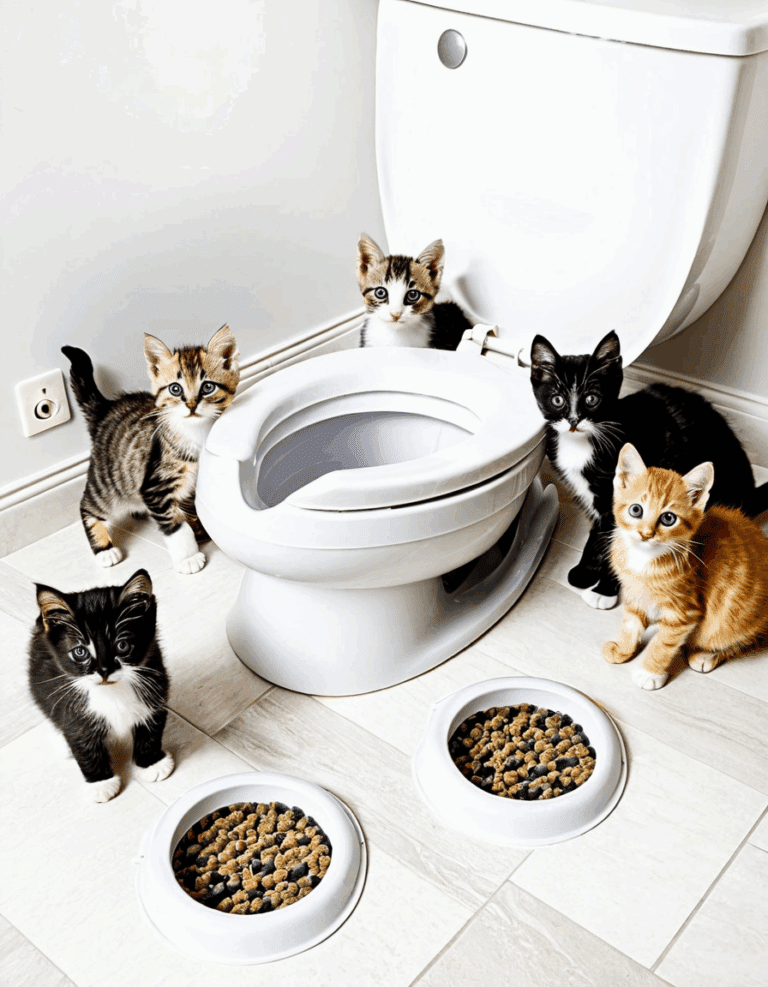 cat toilet potty training kit