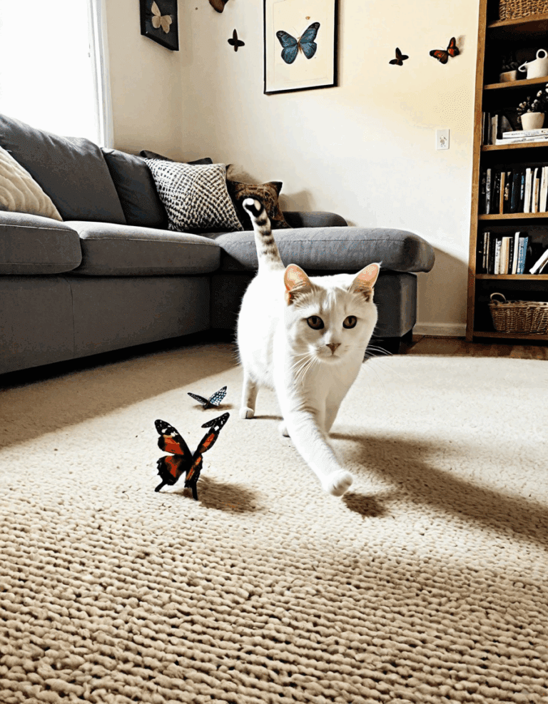 cat walked