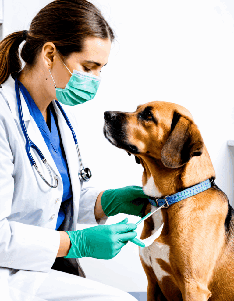 dog has diarrhea with mucus