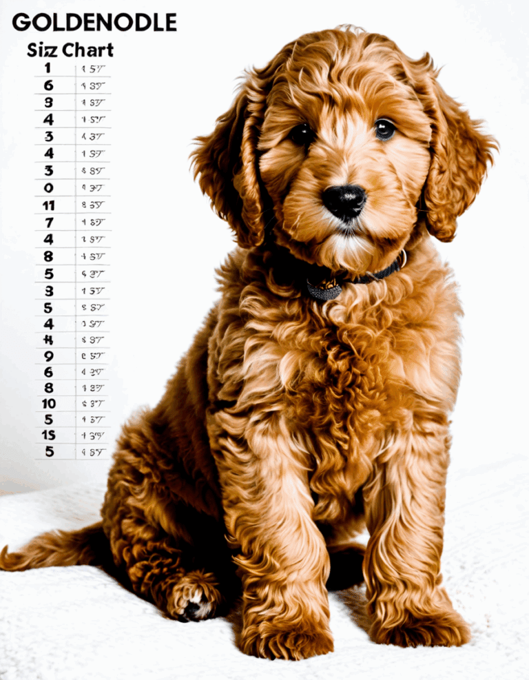 goldendoodle size chart