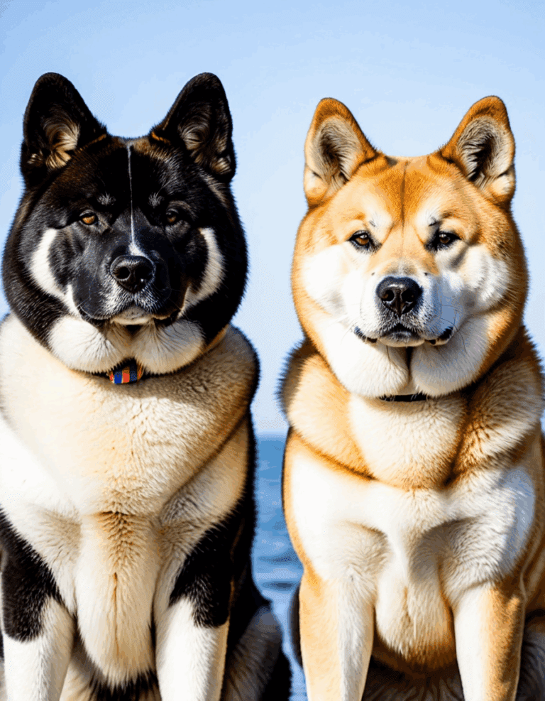 japanese vs american akita
