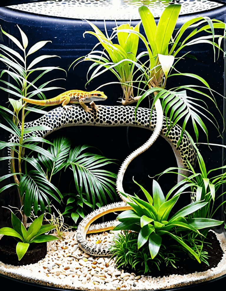 leopard gecko tank size