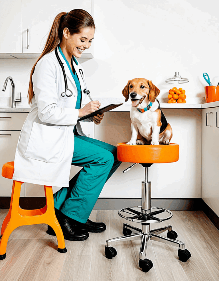 orange stool in dogs