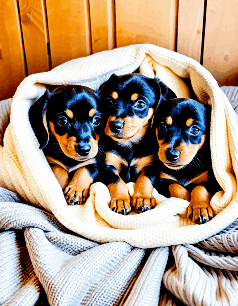 Weenie Dog Puppies Are Adorable And Full Of Energy