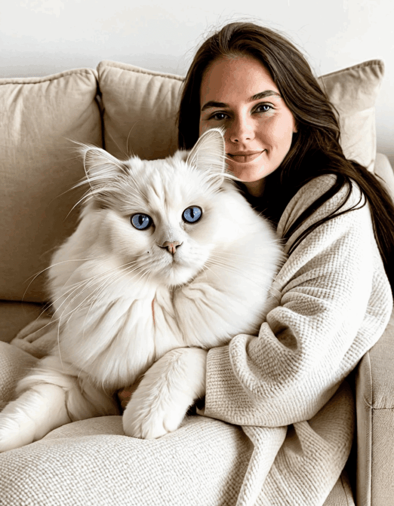 white ragdoll