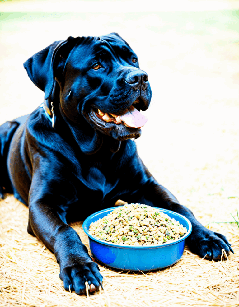 best dog food for cane corso