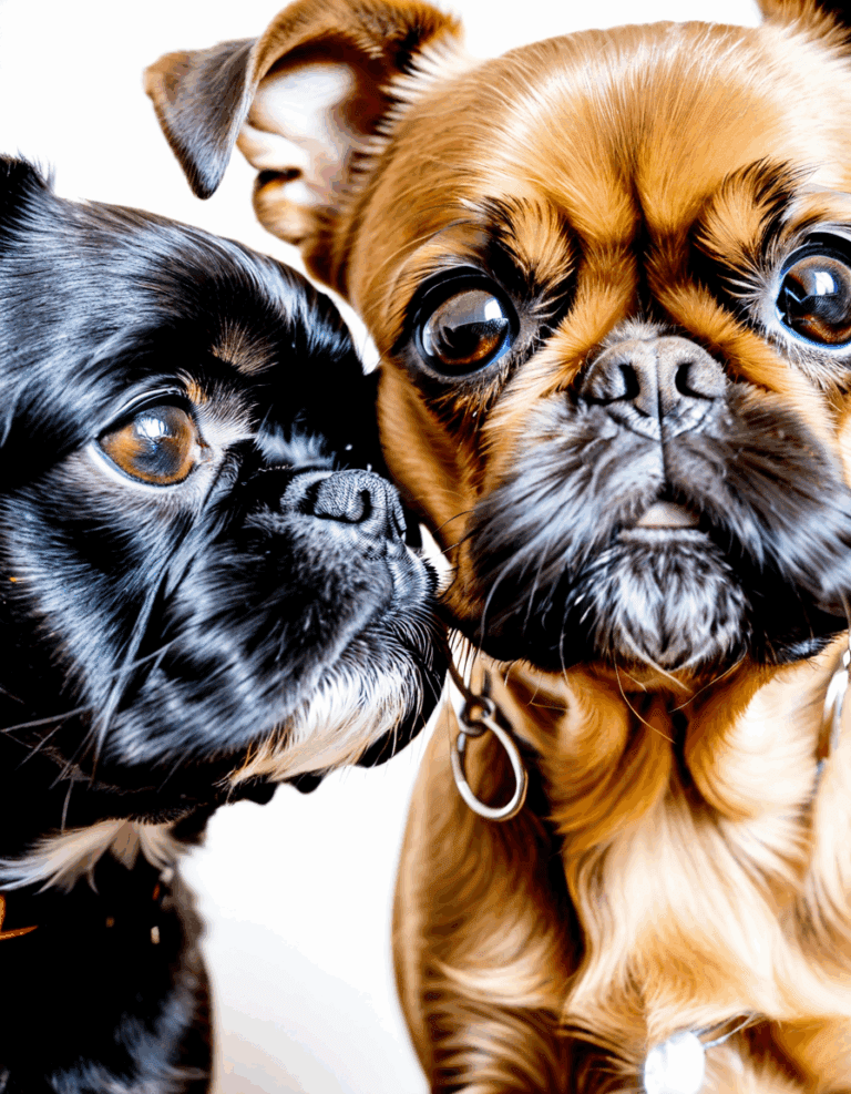 brussels griffon ear