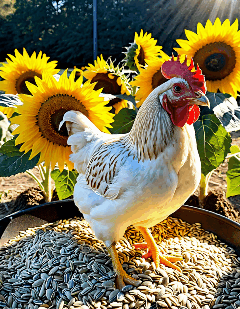 can chickens eat sunflower seeds