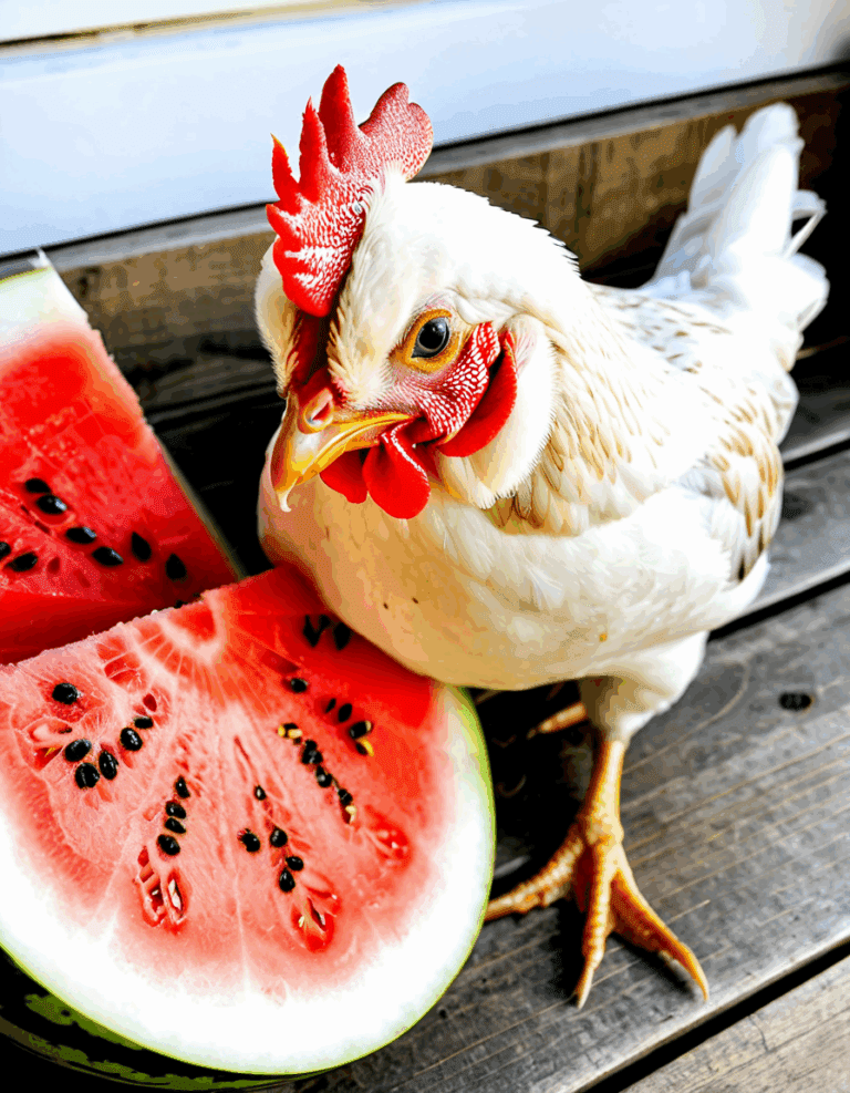 can chickens eat watermelon rind