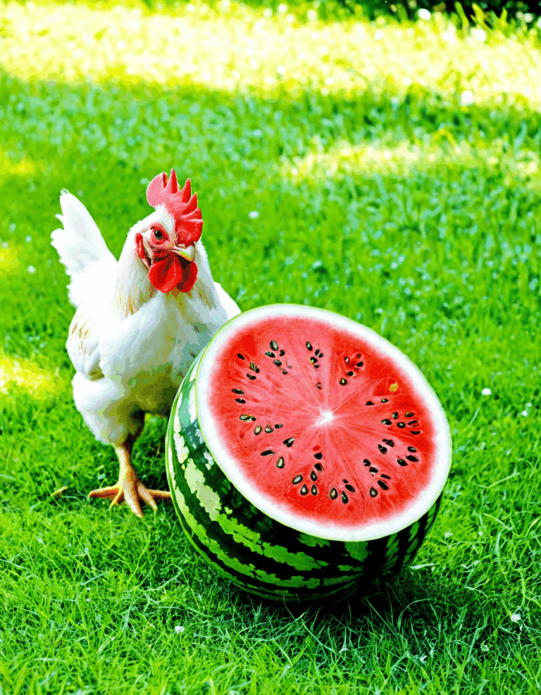 can chickens have watermelon