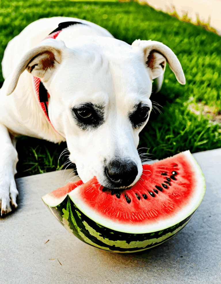 can dogs eat watermelon peel