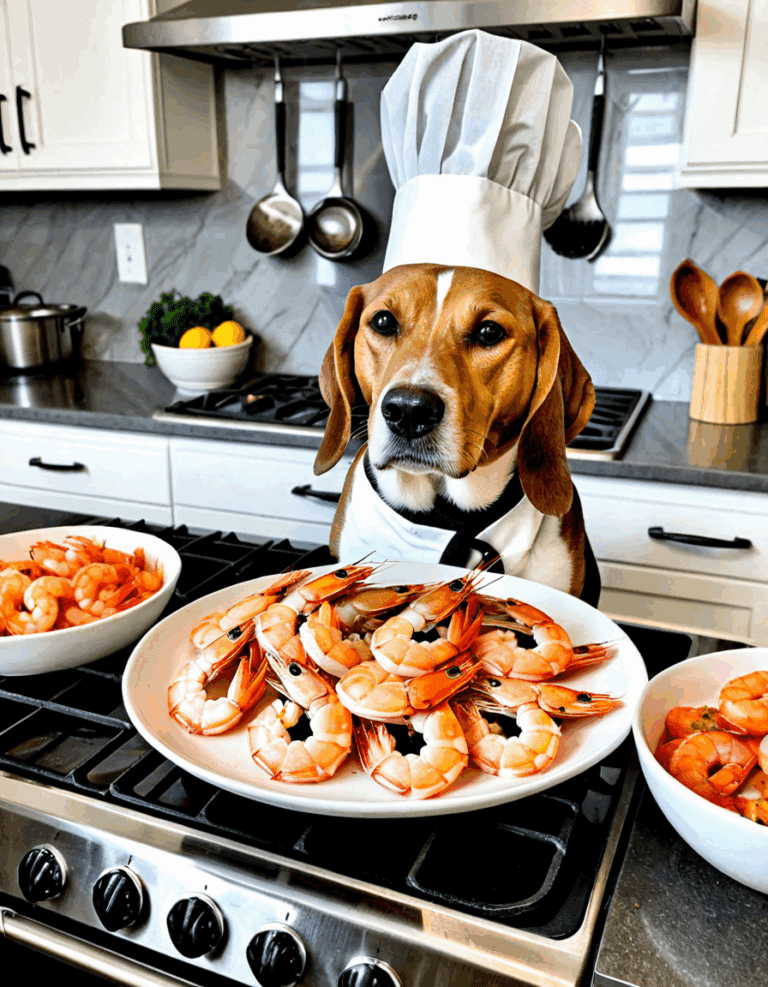 can dogs have cooked shrimp