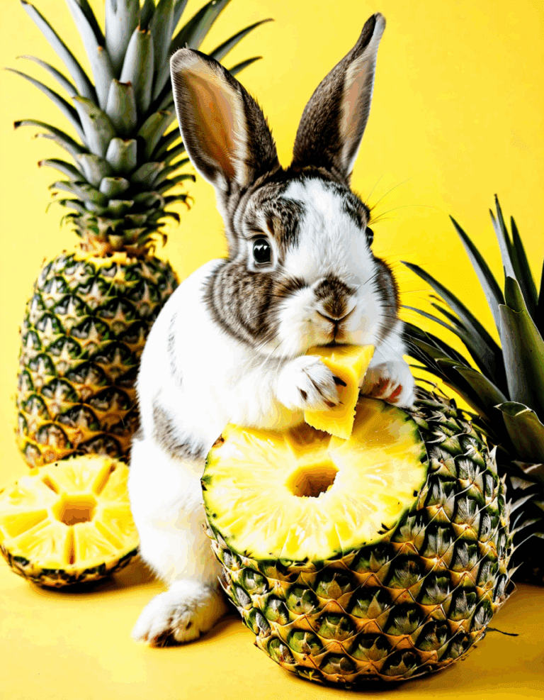 can rabbits have pineapple