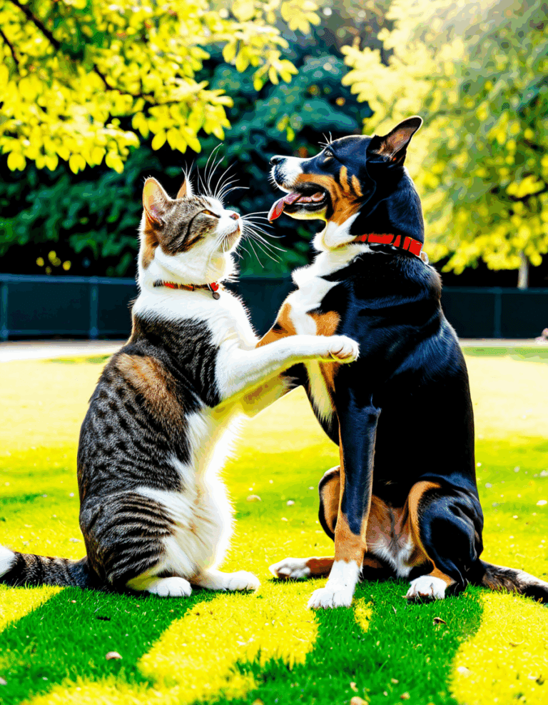 cat & dog mating