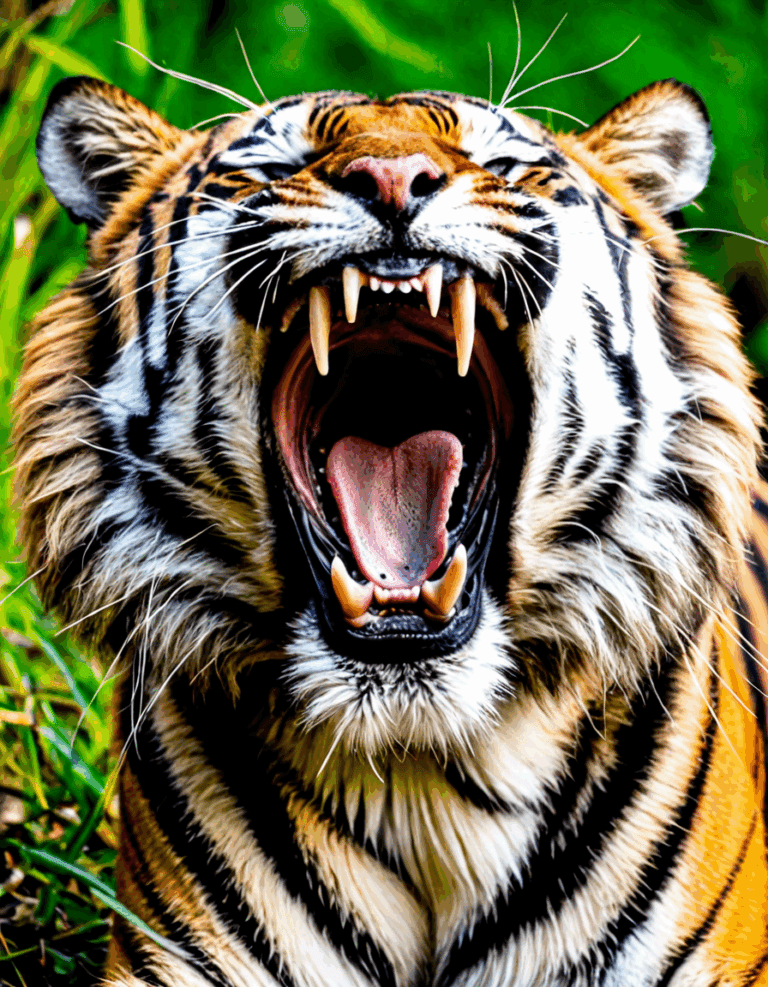 cat fangs