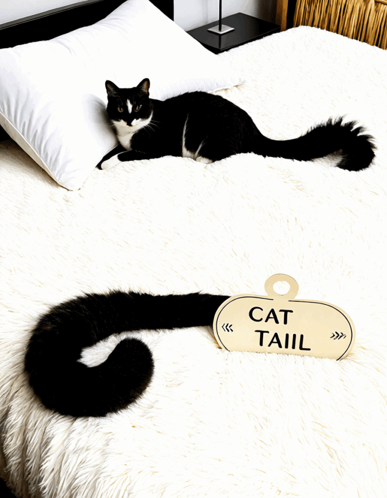 cat tail signs